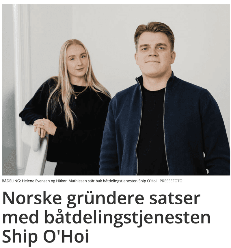 Ship O’Hoi i Båtmagasinet